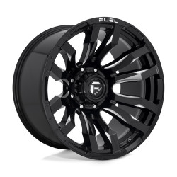 Fuel D673 BLITZ disk 22x12 8x180 125.1 ET-44, Gloss black