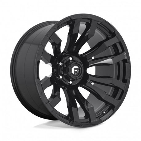 ALU disky Fuel Fuel D675 BLITZ disk 20x8.25 8x165.1 121.5 ET105, Gloss black | race-shop.cz