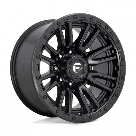 ALU disky Fuel Fuel D679 REBEL disk 20x10 8x180 124.2 ET-18, Matte black | race-shop.cz
