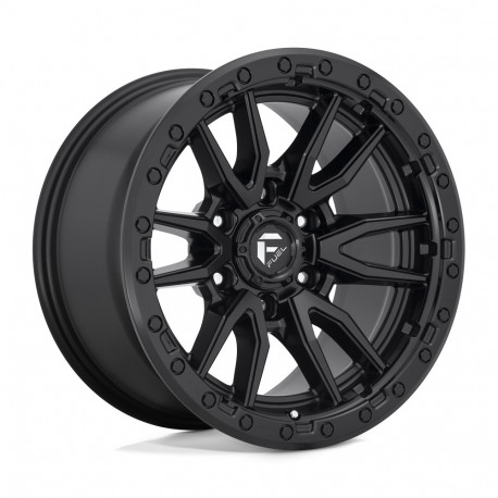 ALU disky Fuel Fuel D679 REBEL disk 20x9 8x180 124.2 ET1, Matte black | race-shop.cz