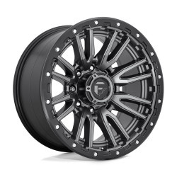 Fuel D680 REBEL disk 20x10 8x180 124.2 ET-18, Matte gun metal