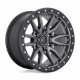 ALU disky Fuel Fuel D680 REBEL disk 22x10 6x135 87.1 ET-13, Matte gun metal | race-shop.cz