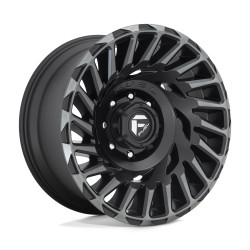Fuel D683 CYCLONE disk 18x9 5x127 71.5 ET-12, Black