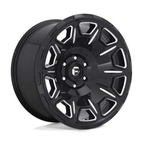 ALU disky Fuel Fuel D688 VENGEANCE disk 20x10 6x139.7 106.1 ET-18, Gloss black | race-shop.cz