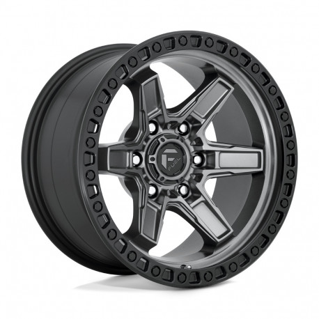 ALU disky Fuel Fuel D698 KICKER disk 17x9 5x150 110.1 ET1, Matte gun metal | race-shop.cz