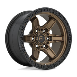 Fuel D699 KICKER disk 17x9 6x139.7 106.1 ET-12, Matte bronze