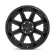 ALU disky Fuel Fuel D706 SIEGE disk 20x10 6x139.7 106.1 ET-18, Matte black | race-shop.cz
