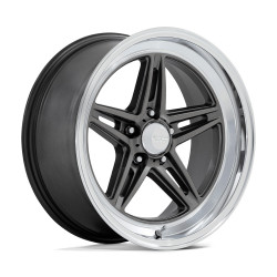 American Racing Vintage VN514 GROOVE disk 18x10 5x120.65 72.56 ET12, Anthracite