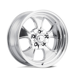 American Racing Vintage VN450 HOPSTER disk 17x7 5x120.65 72.56 ET00, Silver