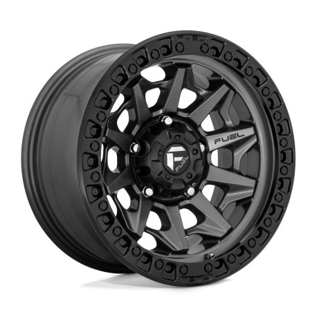ALU disky Fuel Fuel D716 COVERT disk 17x9 5x127 71.5 ET1, Matte gun metal | race-shop.cz