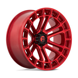 Fuel D719 HEATER disk 22x10 6x135 87.1 ET-13, Candy red