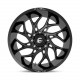 ALU disky Fuel Fuel D741 RUNNER disk 22x10 6x139.7 106.1 ET-18, Gloss black | race-shop.cz