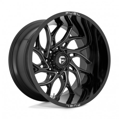 ALU disky Fuel Fuel D741 RUNNER disk 24x12 8x165.1 125.1 ET-44, Gloss black | race-shop.cz