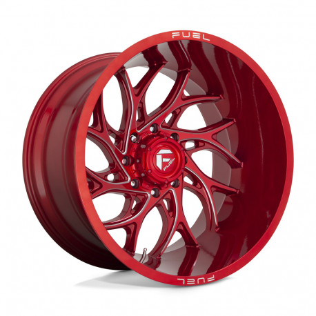 ALU disky Fuel Fuel D742 RUNNER disk 22x10 5x127 71.5 ET-18, Candy red | race-shop.cz