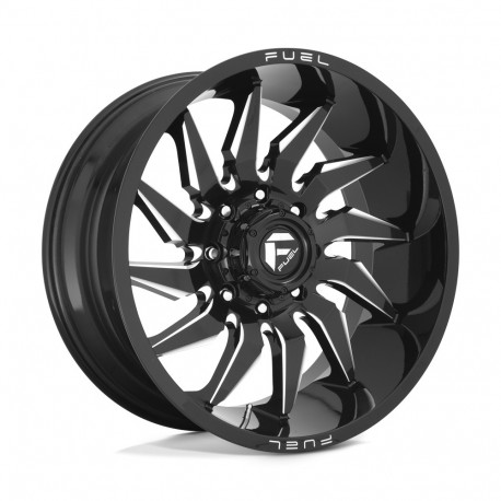 ALU disky Fuel Fuel D744 SABER disk 22x10 8x170 125.1 ET-18, Gloss black | race-shop.cz