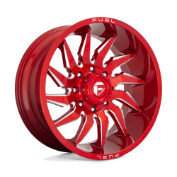 Fuel D745 SABER disk 20x9 8x180 124.2 ET20, Candy red