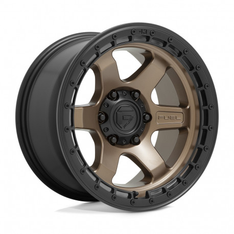 ALU disky Fuel Fuel D751 BLOCK disk 17x9 6x139.7 106.1 ET1, Matte bronze | race-shop.cz