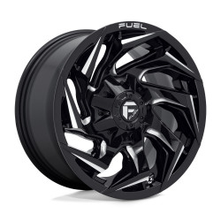 Fuel D753 REACTION disk 24x12 8x170 125.1 ET-44, Gloss black