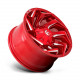 ALU disky Fuel Fuel D754 REACTION disk 18x9 8x165.1 125.1 ET-12, Candy red | race-shop.cz