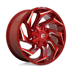 Fuel D754 REACTION disk 20x9 8x170 125.1 ET20, Candy red