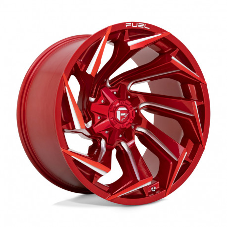 ALU disky Fuel Fuel D754 REACTION disk 22x12 8x165.1 125.1 ET-44, Candy red | race-shop.cz
