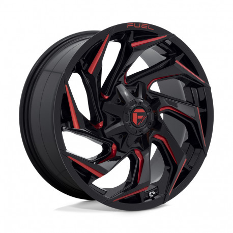 ALU disky Fuel Fuel D755 REACTION disk 20x9 8x180 124.2 ET20, Gloss black | race-shop.cz