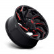 ALU disky Fuel Fuel D755 REACTION disk 20x9 8x180 124.2 ET20, Gloss black | race-shop.cz
