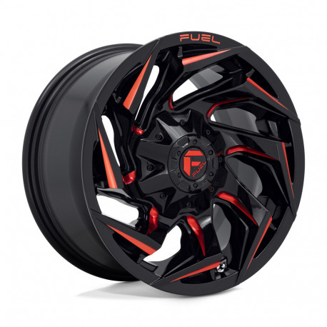 ALU disky Fuel Fuel D755 REACTION disk 22x10 6x135/6x139.7 106.1 ET-18, Gloss black | race-shop.cz
