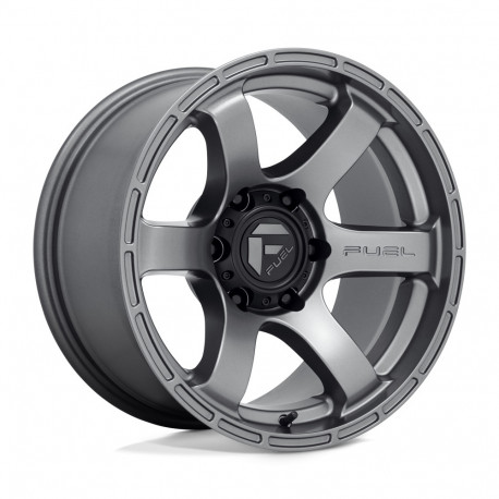 ALU disky Fuel Fuel D767 RUSH disk 18x9 6x114.3 66.06 ET20, Matte gun metal | race-shop.cz