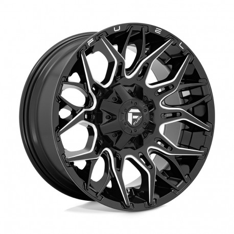 ALU disky Fuel Fuel D769 TWITCH disk 20x9 6x135/6x139.7 106.1 ET1, Gloss black | race-shop.cz