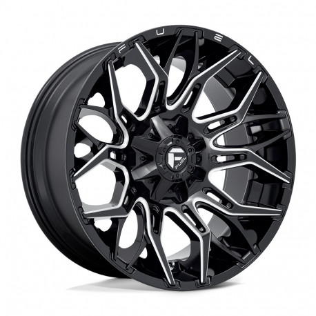 ALU disky Fuel Fuel D769 TWITCH disk 22x10 8x170 125.1 ET-18, Gloss black | race-shop.cz
