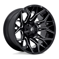 Fuel D769 TWITCH disk 22x12 8x165.1 125.1 ET-44, Gloss black