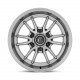 ALU disky Fuel Fuel D789 CLASH disk 17x9 6x114.3 66.06 ET1, Gunmetal | race-shop.cz