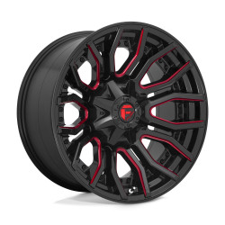 Fuel D712 RAGE disk 20x10 8x165.1 125.1 ET-18, Gloss black