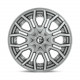 ALU disky Fuel Fuel D713 RAGE PLATINUM disk 20x10 8x180 124.2 ET-18, Gunmetal | race-shop.cz