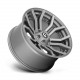 ALU disky Fuel Fuel D713 RAGE PLATINUM disk 22x10 8x165.1 125.1 ET-18, Gunmetal | race-shop.cz