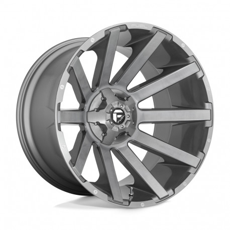 ALU disky Fuel Fuel D714 CONTRA PLATINUM disk 20x9 6x135/6x139.7 106.1 ET2, Gunmetal | race-shop.cz