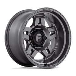 Fuel D801 OXIDE disk 17x9 6x139.7 106.1 ET-38, Matte gunmetal
