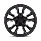 ALU disky Fuel Fuel D804 FLAME disk 20x10 5x127 71.5 ET-18, Black | race-shop.cz
