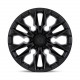 ALU disky Fuel Fuel D804 FLAME disk 20x9 6x135 87.1 ET1, Black | race-shop.cz