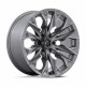 ALU disky Fuel Fuel D806 FLAME disk 20x9 6x139.7 106.1 ET1, Platinum | race-shop.cz