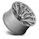 ALU disky Fuel Fuel D806 FLAME disk 22x12 6x135 87.1 ET-44, Platinum | race-shop.cz