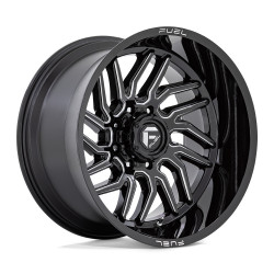 Fuel D807 HURRICANE disk 24x12 5x150 110.1 ET-44, Gloss black