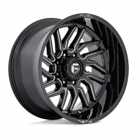 ALU disky Fuel Fuel D807 HURRICANE disk 24x12 6x139.7 106.1 ET-44, Gloss black | race-shop.cz