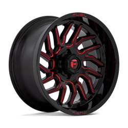 Fuel D808 HURRICANE disk 20x10 6x139.7 106.1 ET-18, Gloss black