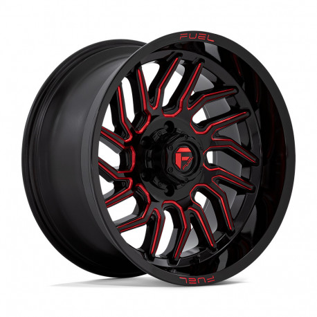 ALU disky Fuel Fuel D808 HURRICANE disk 20x10 6x139.7 106.1 ET-18, Gloss black | race-shop.cz