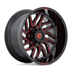 Fuel D808 HURRICANE disk 20x9 5x127 71.5 ET20, Gloss black