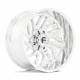 ALU disky Fuel Fuel D809 HURRICANE disk 20x10 8x180 124.2 ET-18, Silver | race-shop.cz