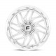 ALU disky Fuel Fuel D809 HURRICANE disk 24x12 8x170 125.1 ET-44, Silver | race-shop.cz