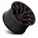ALU disky Fuel Fuel D823 FLAME disk 22x12 6x139.7 106.1 ET-44, Gloss black | race-shop.cz